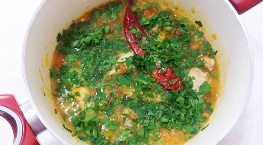 Бозартма из курицы: шаг 8