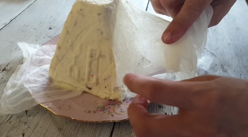 Царская творожная пасха без выпечки: шаг 8