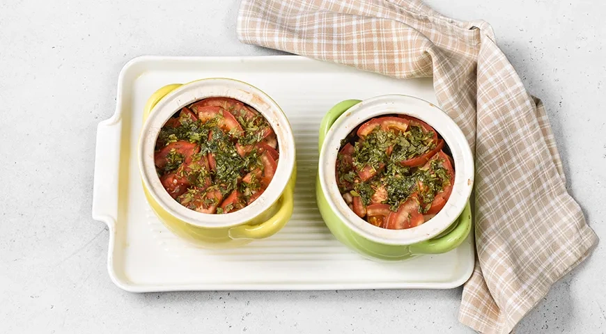 Чанахи со свининой в горшочках: шаг 8