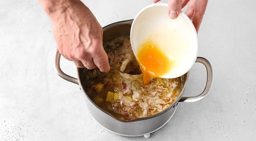 Чешский чесночный суп: шаг 8