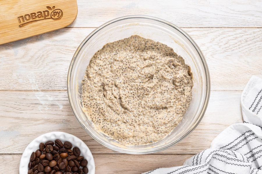 Шаг 8: Чиапудинг тирамису