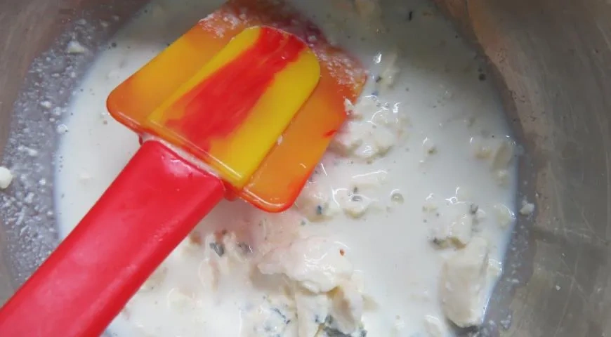 Чизкейк Груша-Горгонзола: шаг 8