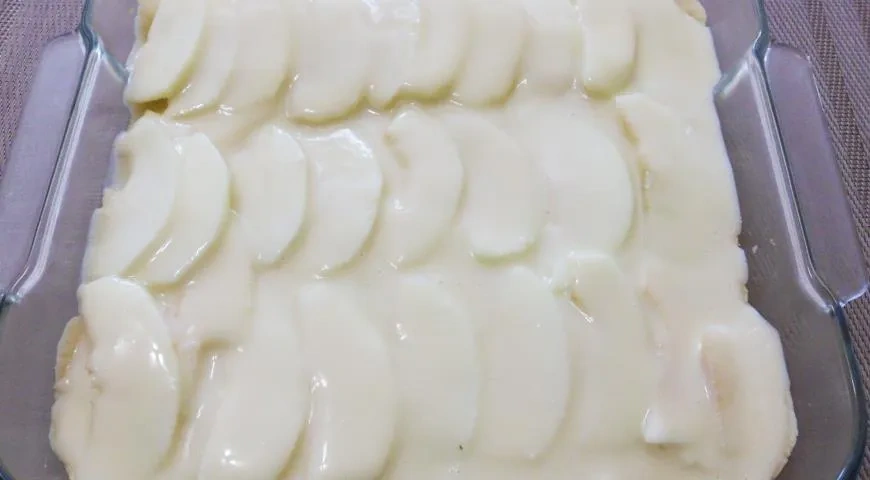 Цветаевский яблочный пирог в духовке: шаг 8