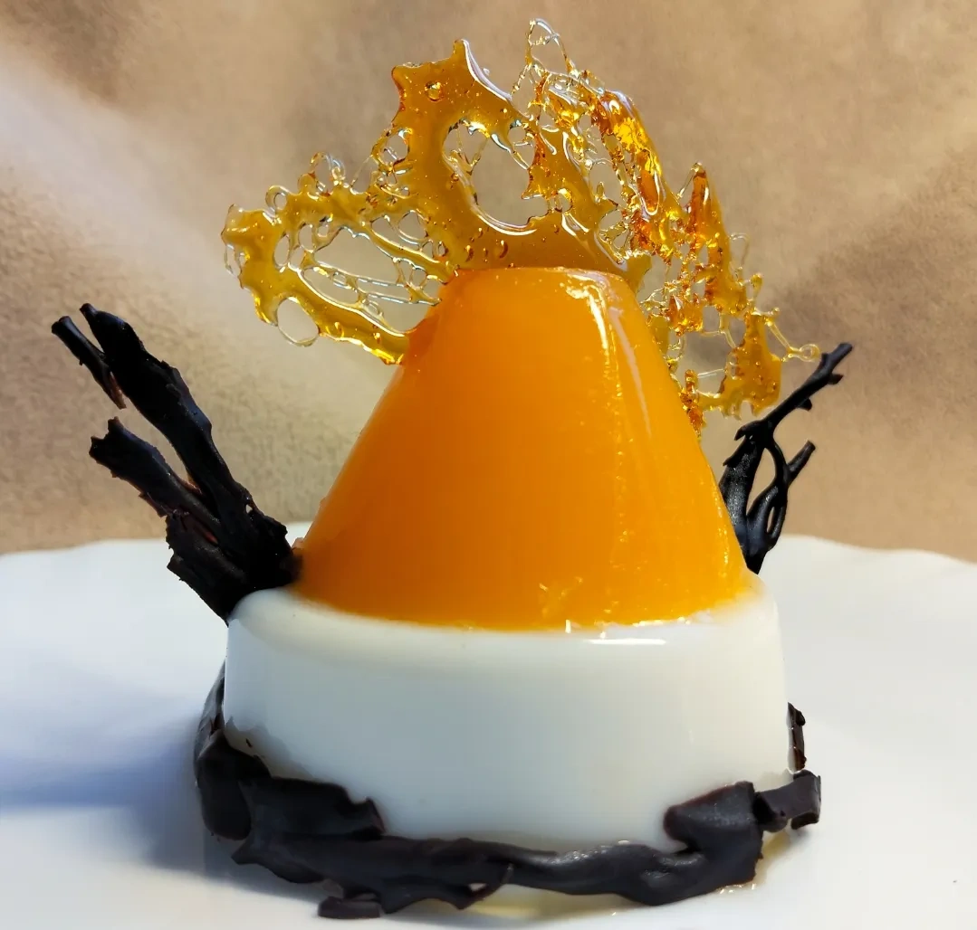 Шаг 8: Десерт «Хвойный мандарин»