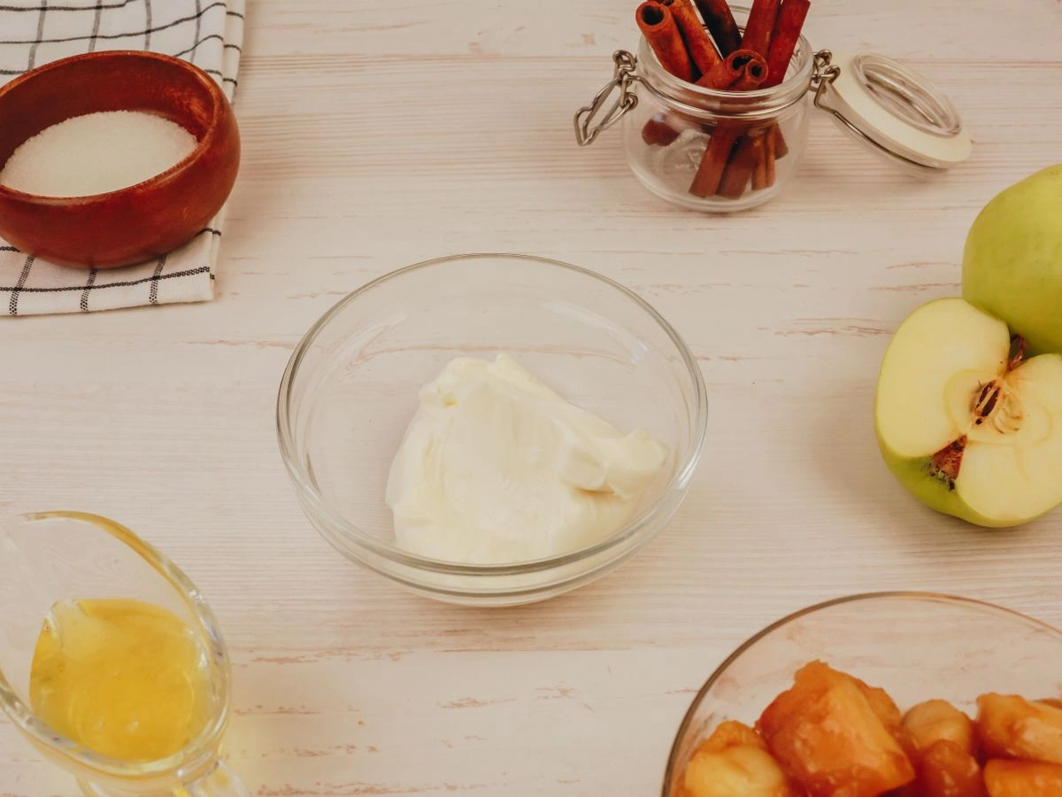 Шаг 8: Десерт из тыквы с яблоками