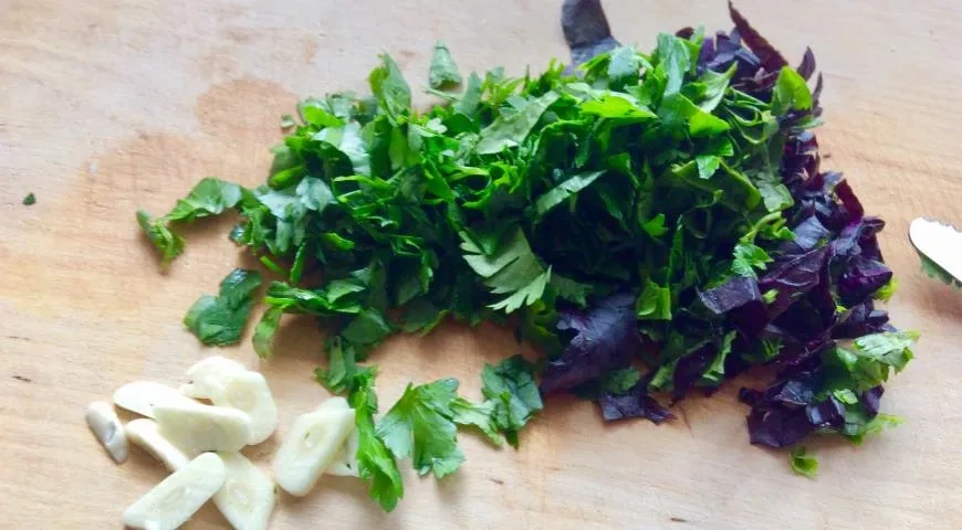 Домашний грузинский аджапсандал: шаг 8