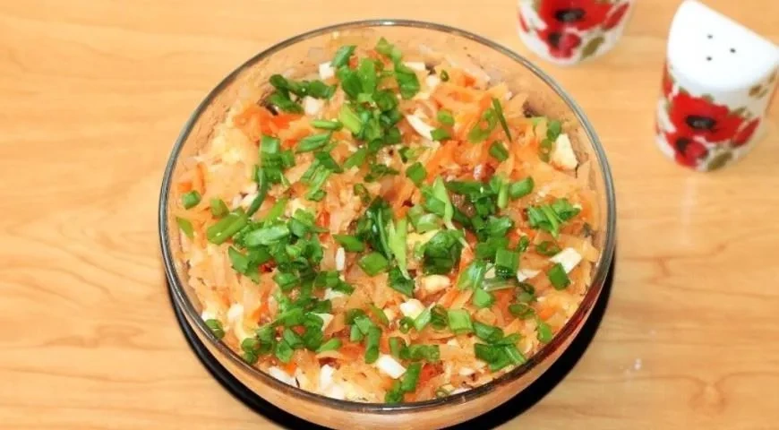 Фаршированные блины с икорным соусом: шаг 8