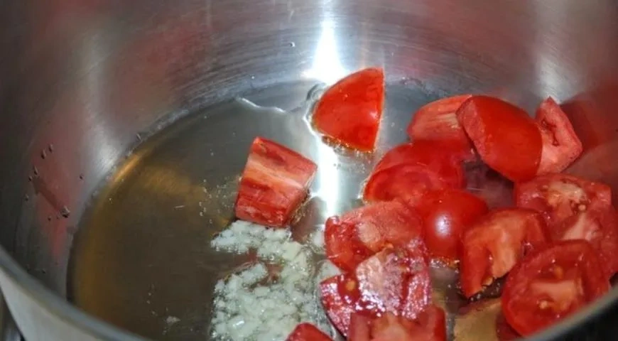 Фузилли с морепродуктами: шаг 8