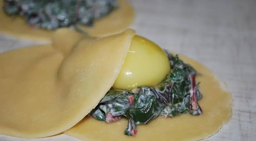 Гигантский равиоли с сюрпризом: шаг 8