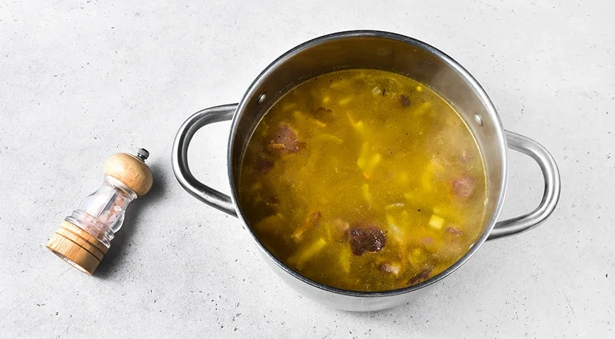 Грибной суп из маслят: шаг 8