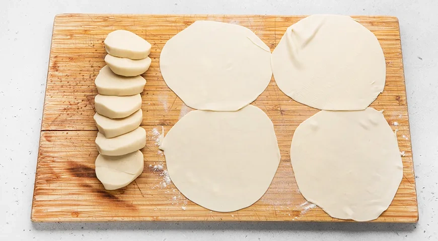 Хинкали с говядиной: шаг 8