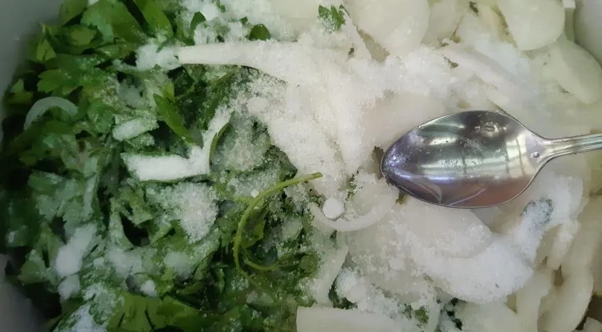 Кабачки по-корейски: шаг 8