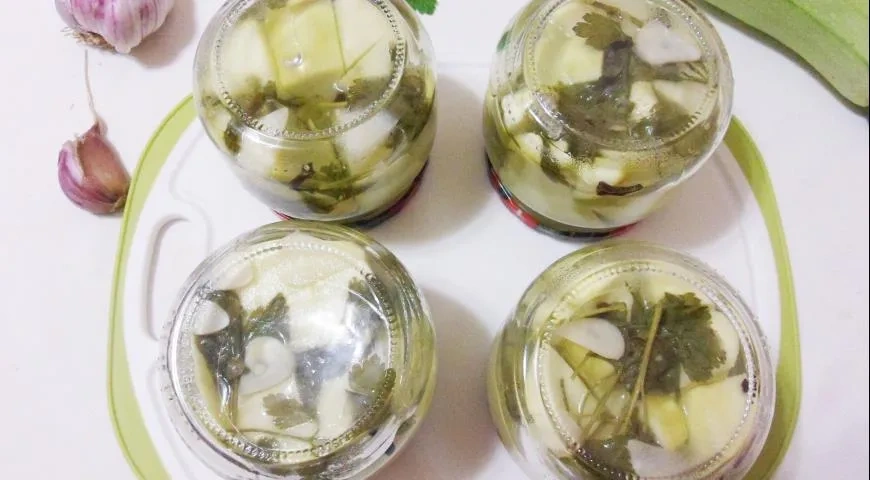 Кабачки по-венгерски на зиму: шаг 8