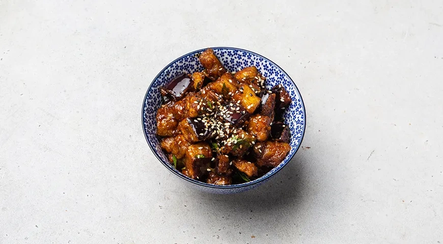 Карамелизованные баклажаны с хрустящей корочкой: шаг 8