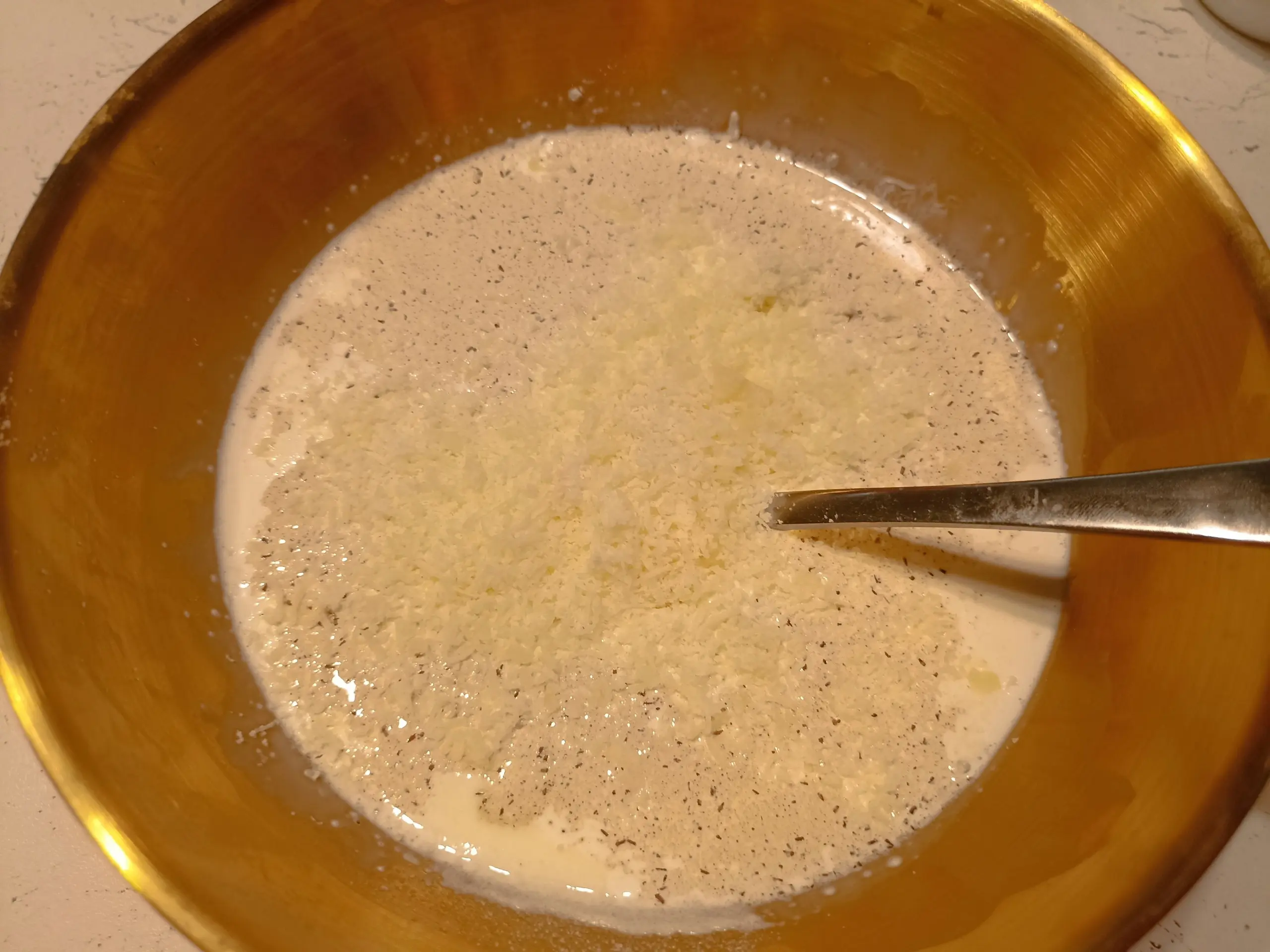 Шаг 8: Карбонара с беконом и сливками