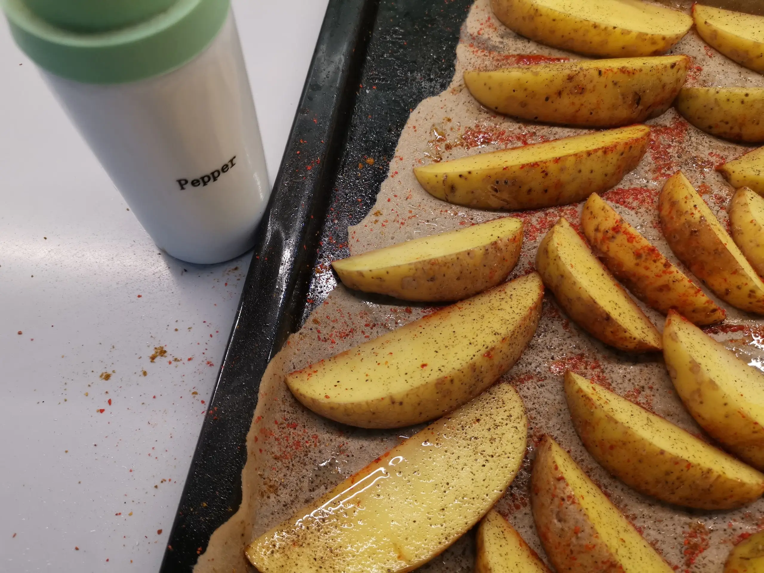 Шаг 8: Картофель в духовке