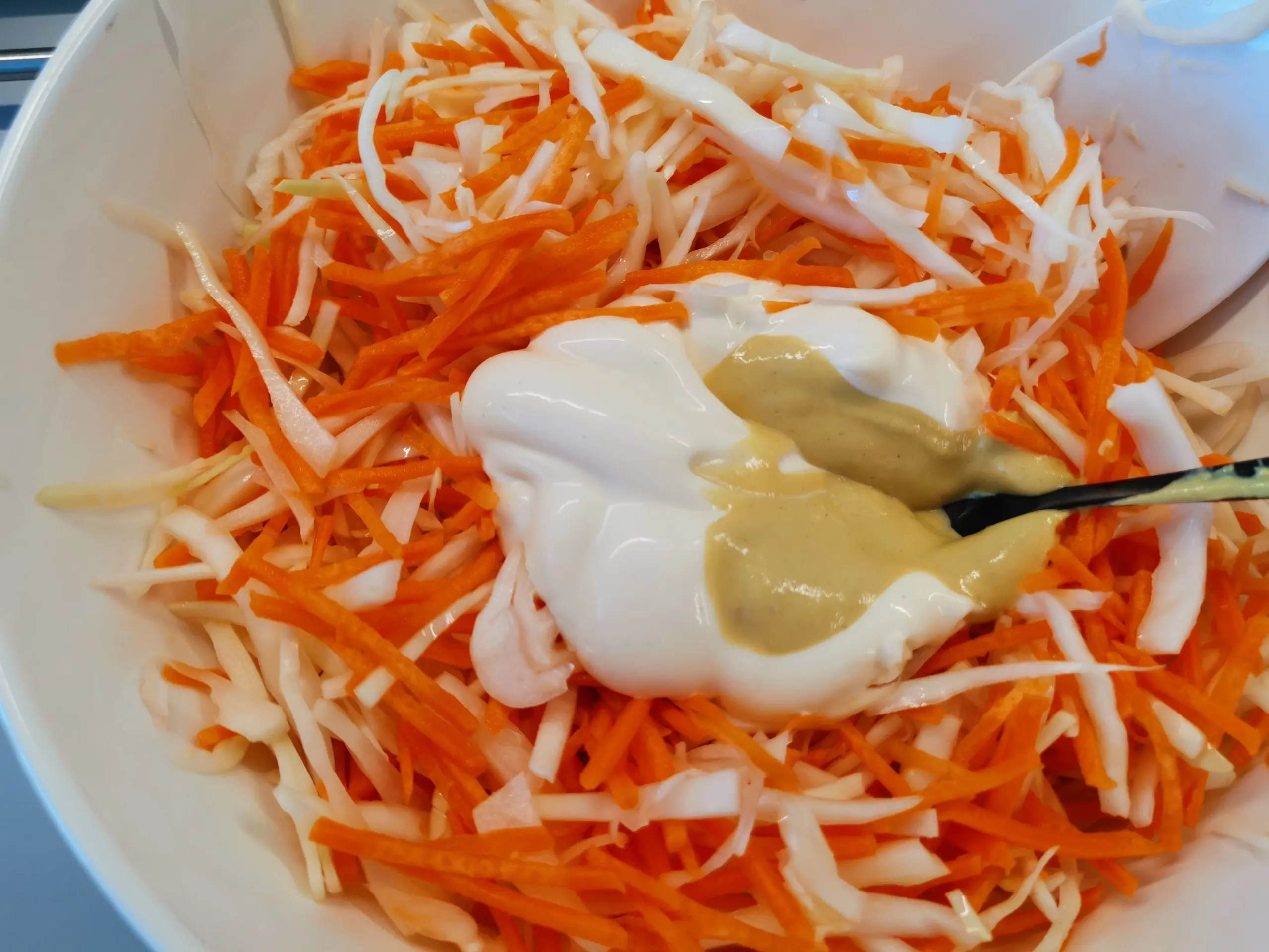 Шаг 8: Классический капустный салат коул слоу
