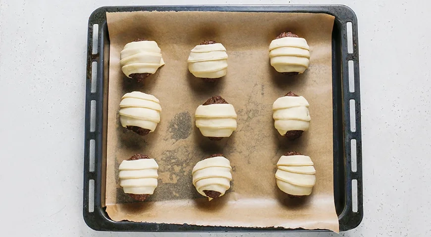 Котлета в тесте в духовке: шаг 8