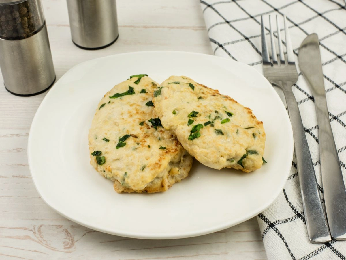 Шаг 8: Котлетки из индейки со шпинатом