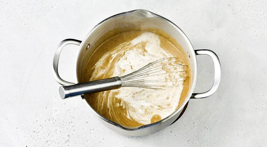 Крем-суп из грибов со сливками: шаг 8