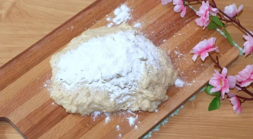 Кулич (паска) с шоколадом и вишней: шаг 8