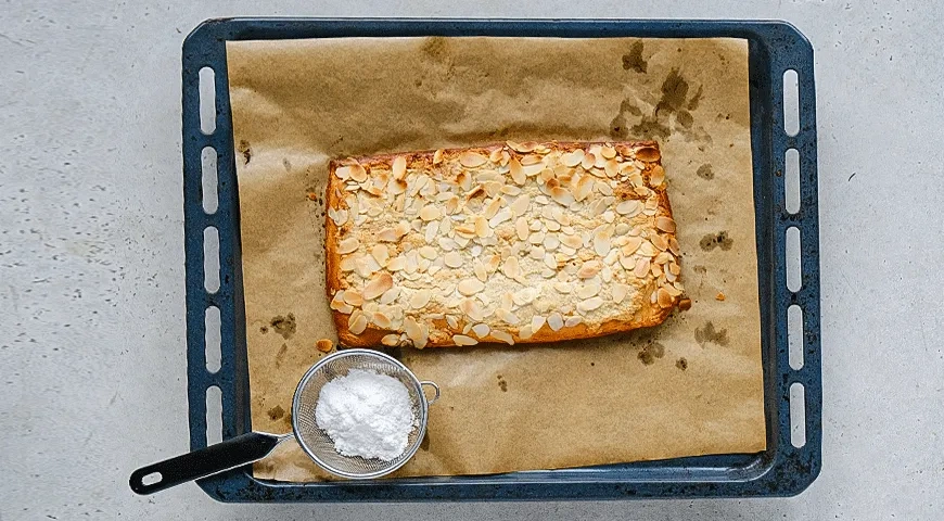 Ленивые круассаны с миндалем: шаг 8