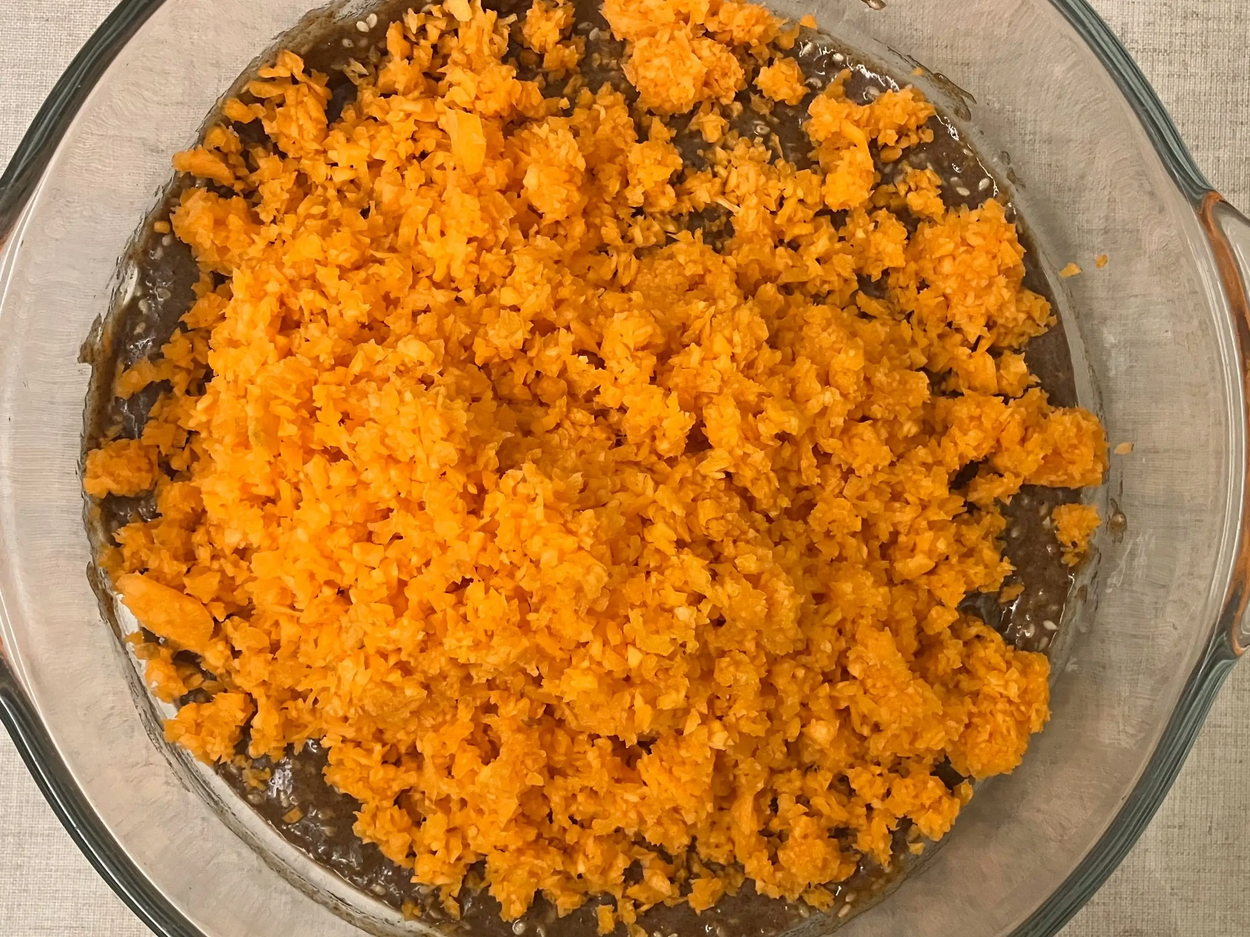 Шаг 8: Льняные вафли с морковью