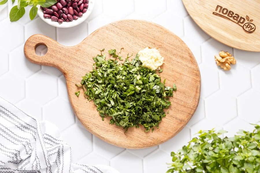 Шаг 8: Лобио из красной фасоли классический рецепт