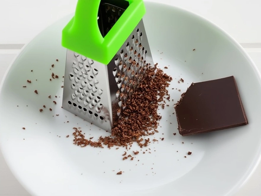 Шаг 8: Маленькие рисовые панкейки с шоколадом для любимой