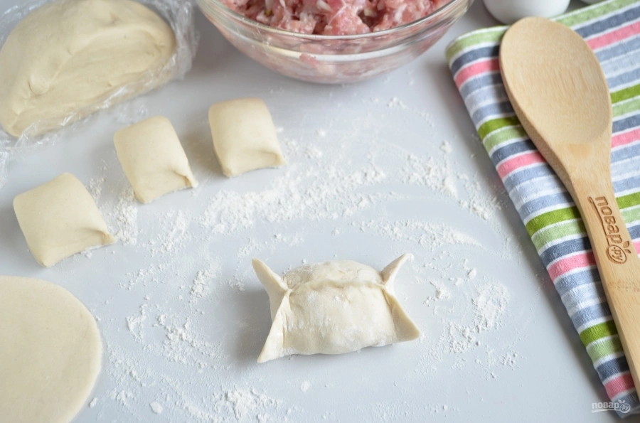 Шаг 8: Манты классические