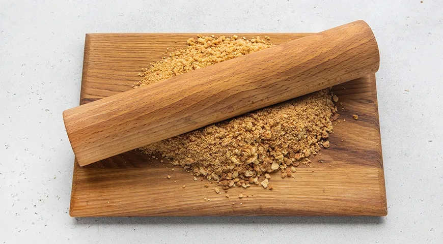 Медовик с бананом: шаг 8