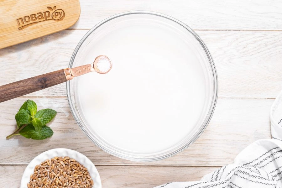 Шаг 8: Напиток из полбы