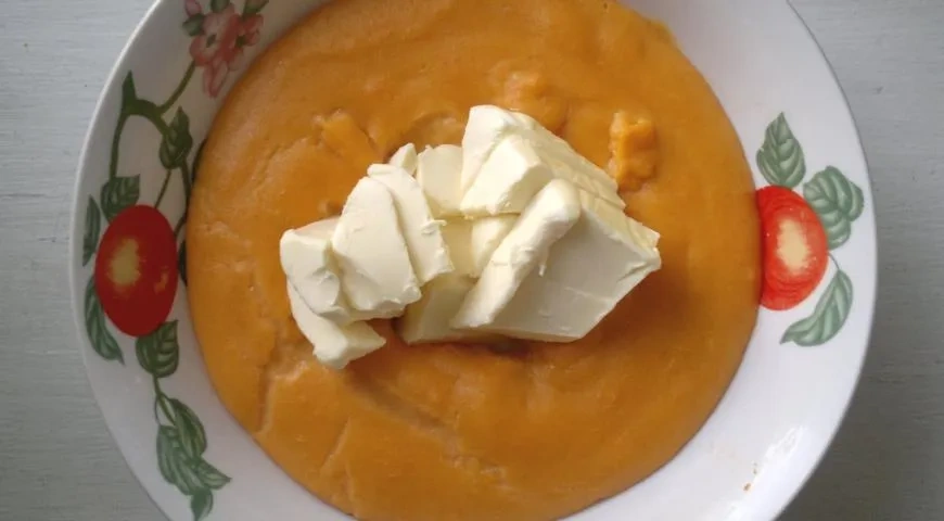 Наполеон с тыквенным кремом: шаг 8