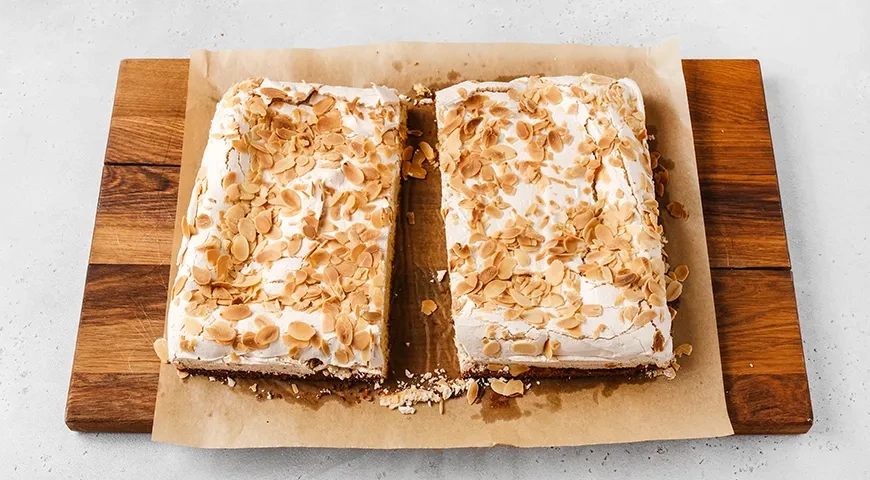 Норвежский торт классический рецепт: шаг 8