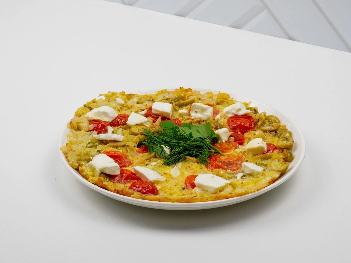 Шаг 8: Омлет по-гречески