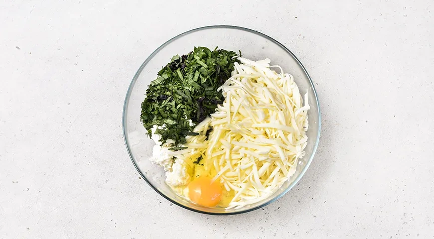 Осетинский пирог с творогом: шаг 8