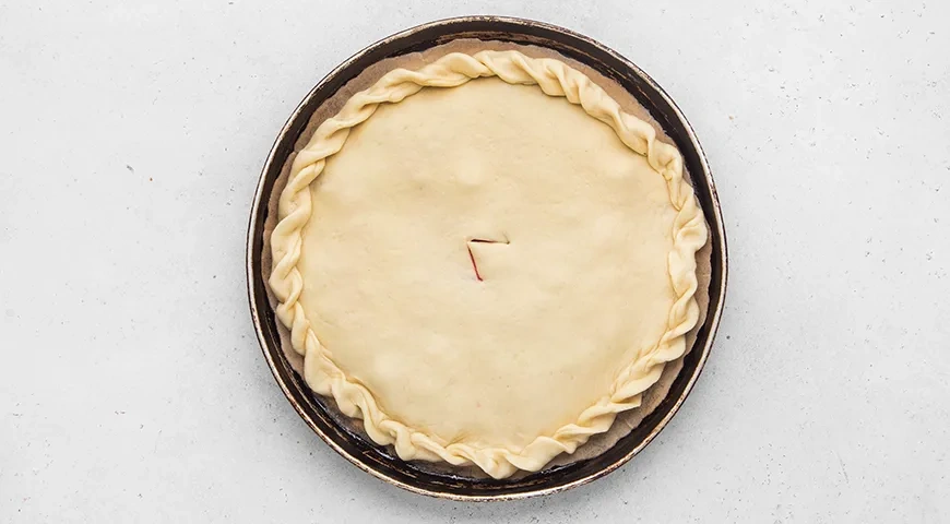 Осетинский пирог с вишней (балджин): шаг 8