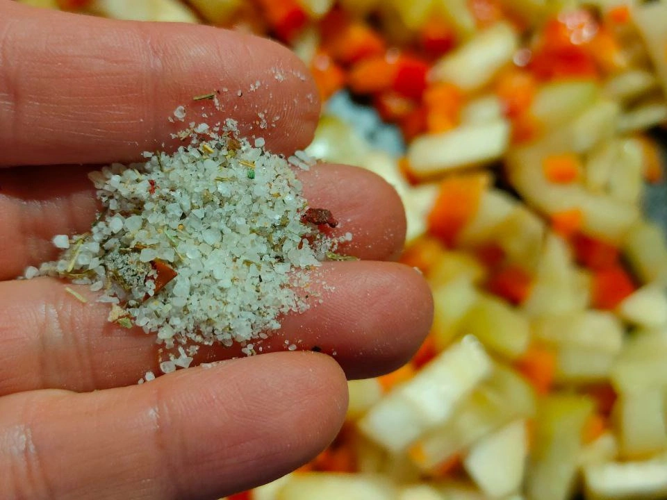 Шаг 8: Овощная начинка для блинов