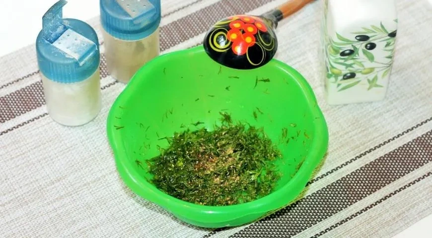 Овощи запеченные в кефирной заливке: шаг 8