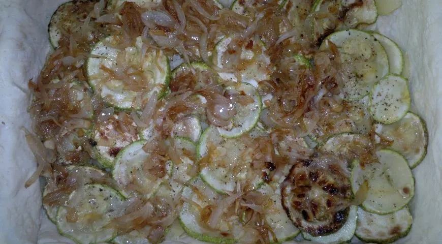 Овощной пирог: шаг 8