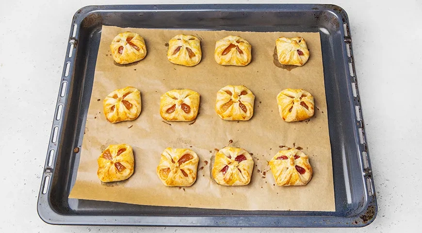 Печенье «Минутка» с повидлом: шаг 8