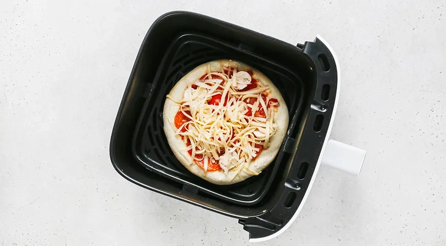 Пицца в аэрогриле: шаг 8