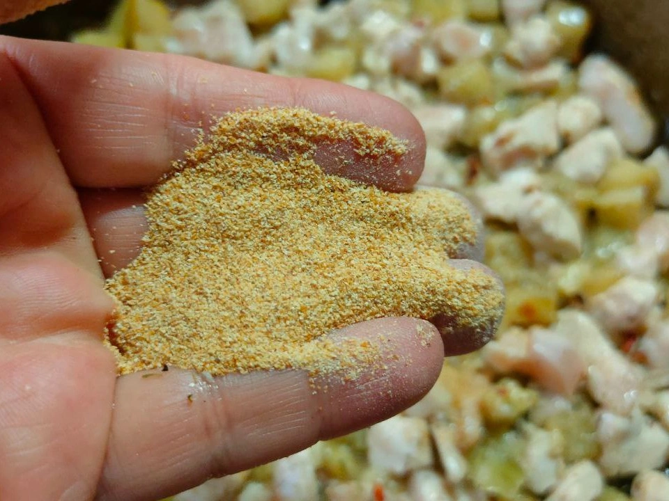 Шаг 8: Пирог с курицей и баклажаном