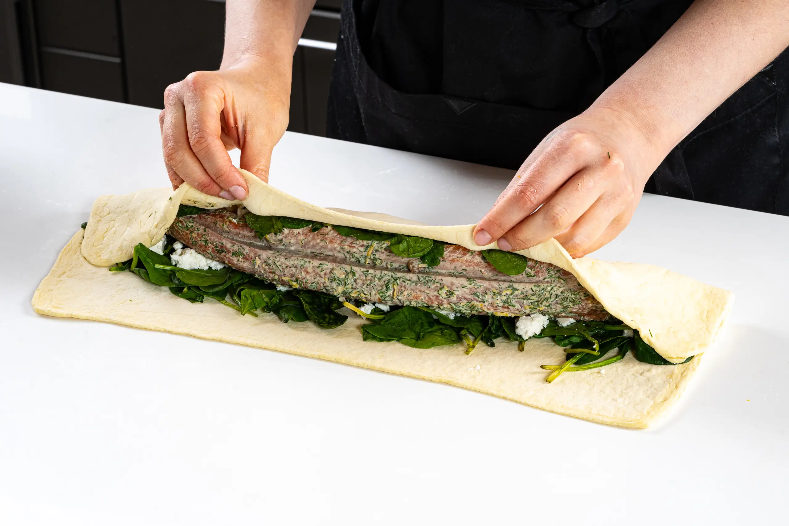 Шаг 8: Пироги из слоеного теста с форелью