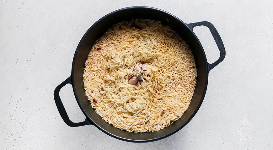 Плов с уткой: шаг 8