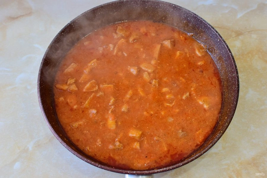 Шаг 8: Подлив из свинины