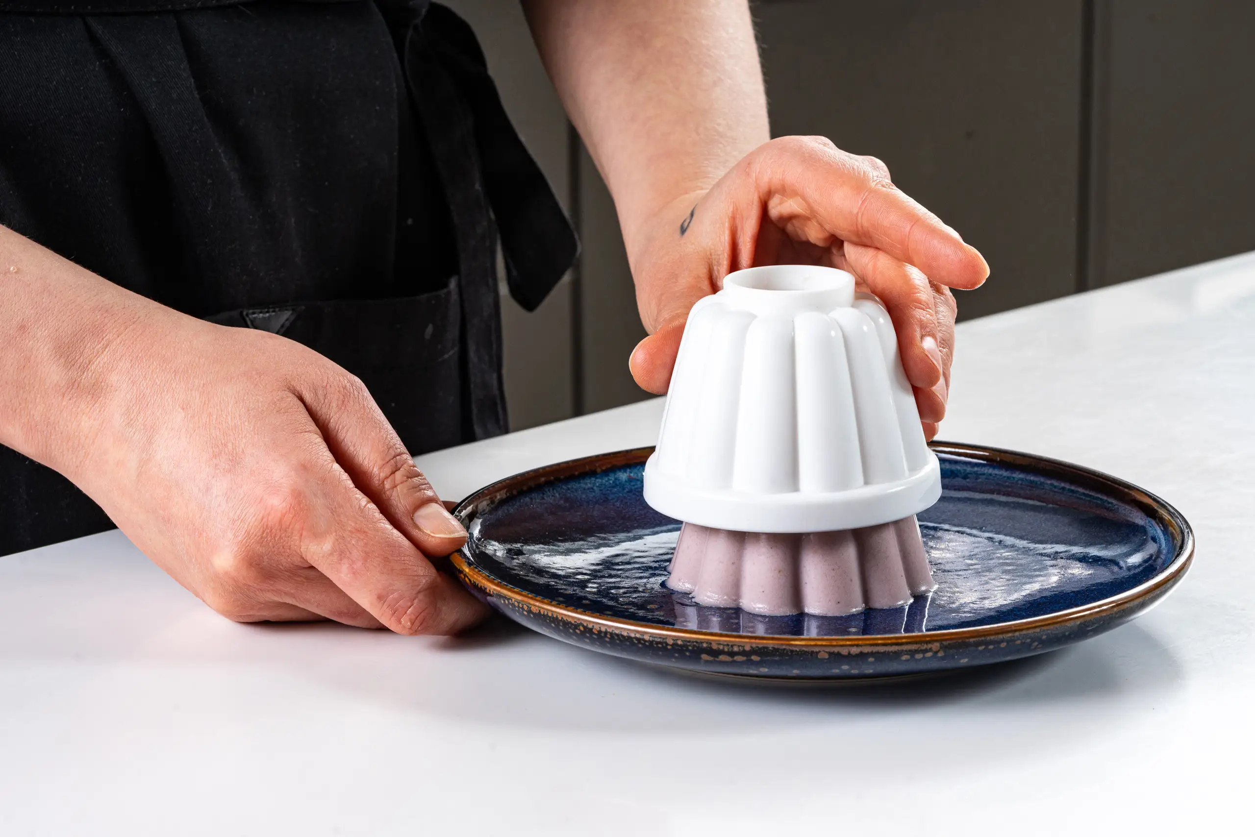 Шаг 8: Постная ягодная панакота