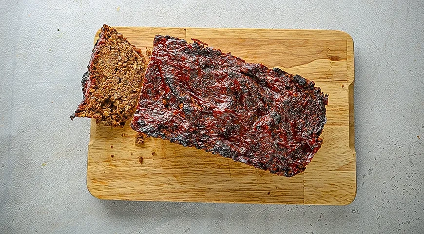 Постная запеканка с грибами и чечевицей: шаг 8