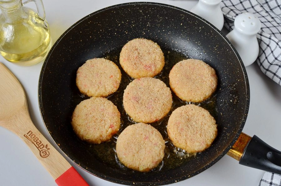 Шаг 8: Постные котлеты из пшена