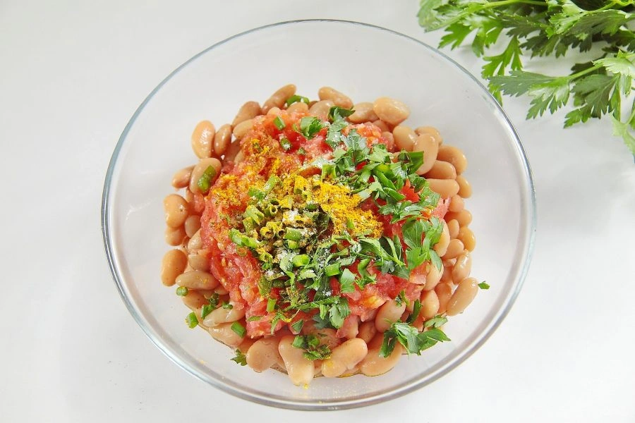 Шаг 8: Постные пирожки с фасолью